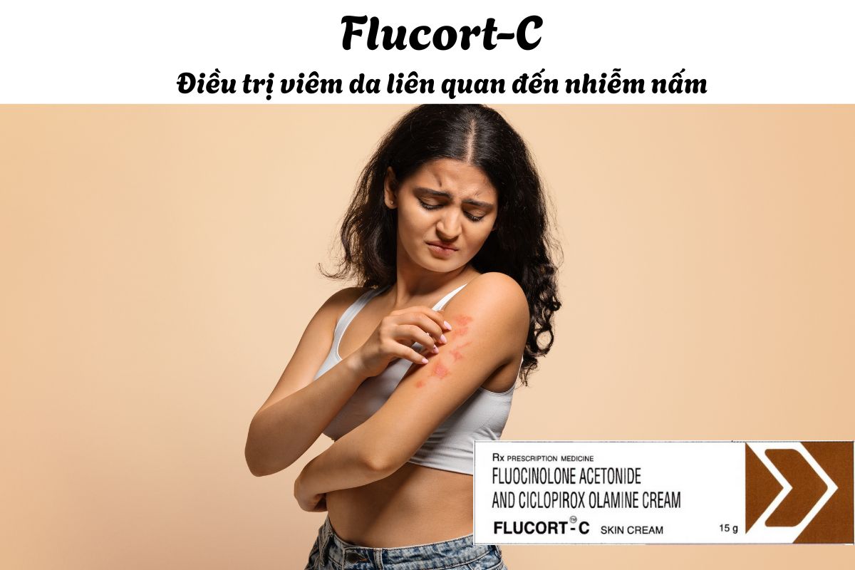 Thuốc Flucort-C - Điều trị chàm dị ứng, vảy nến, viêm da tiết bã