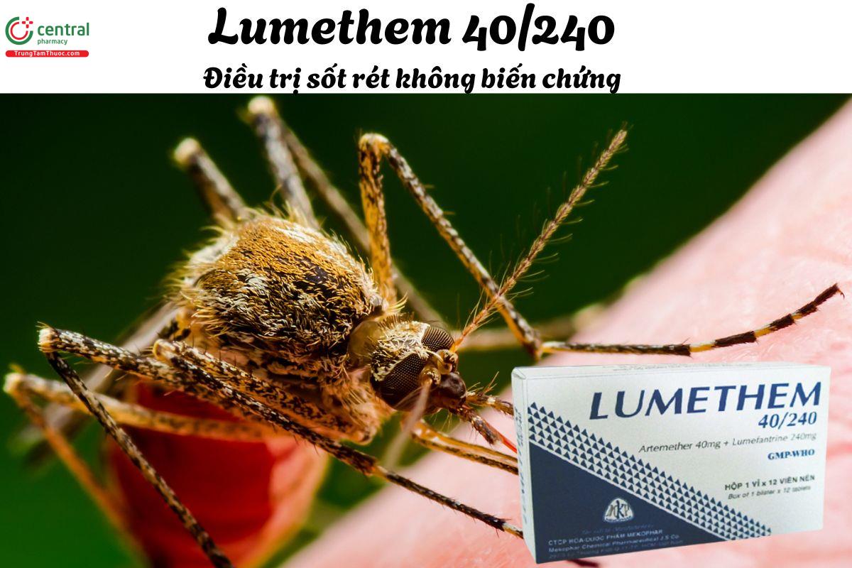 Thuốc Lumethem 40/240 - Điều trị cho người bị sốt rét cấp không biến chứng