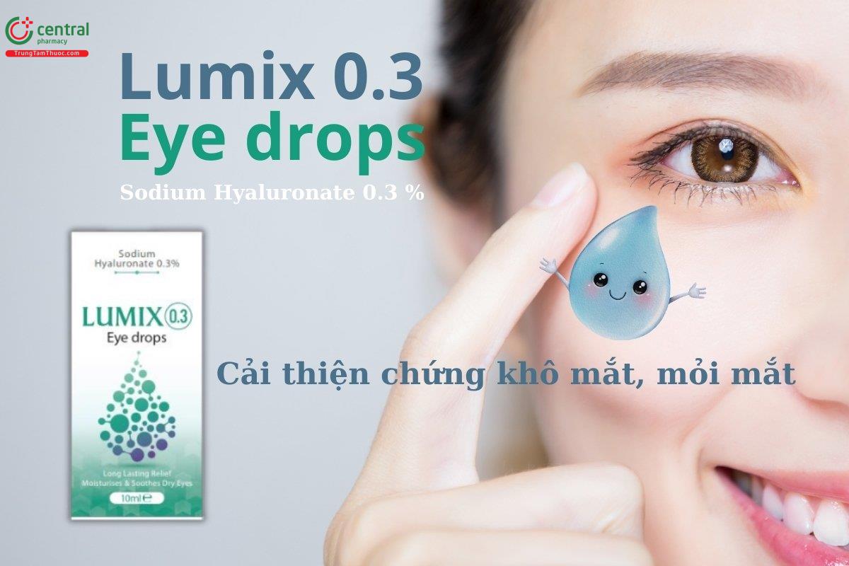 nhỏ mắt lumix 0,3 eye drops