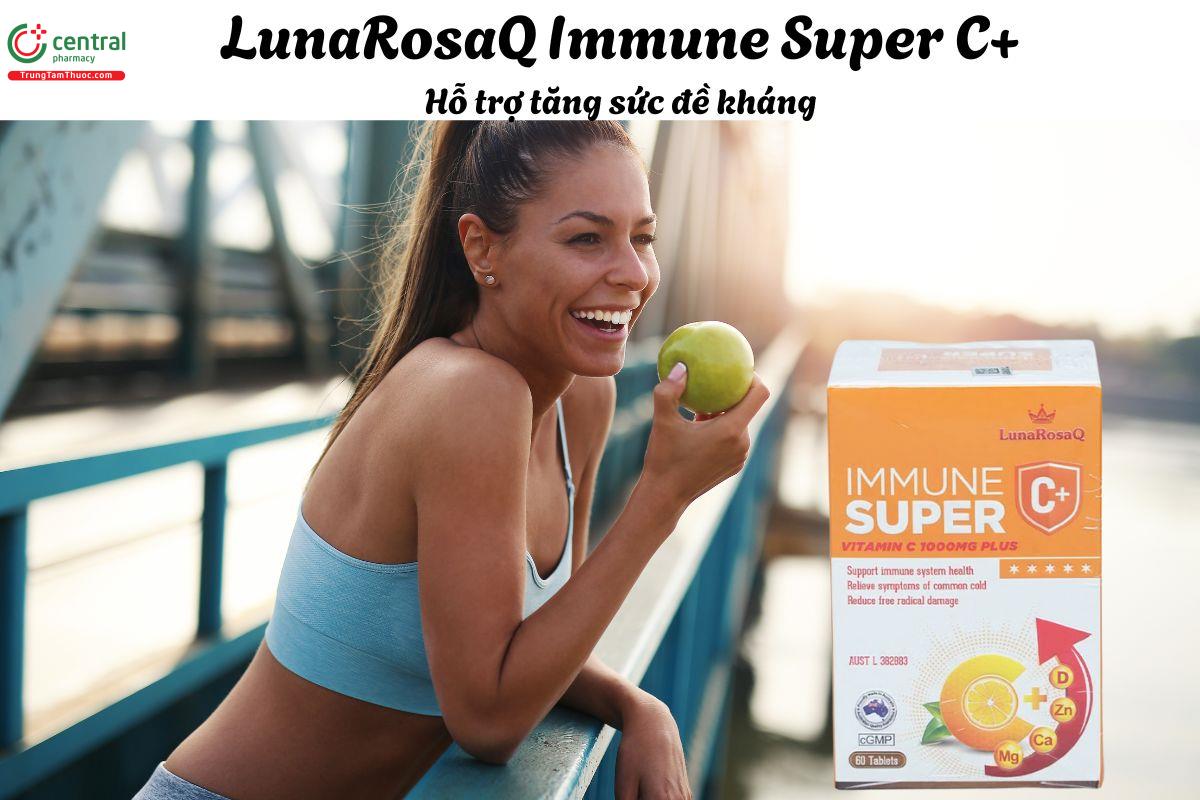 LunaRosaQ Immune Super C+ - Giúp tăng cường sức đề kháng 