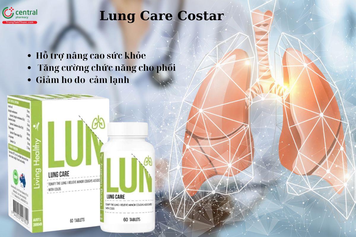 Công dụng của Lung Care Costar