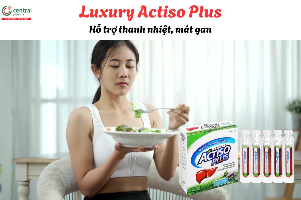 Luxury Actiso Plus - Giúp thanh lọc cơ thể, làm mát gan 