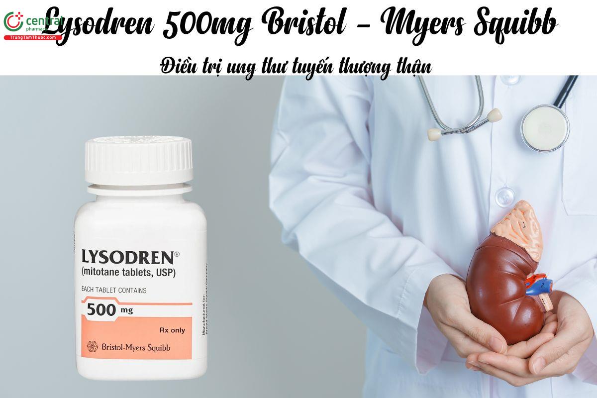 Lysodren 500mg Bristol-Myers Squibb chỉ định