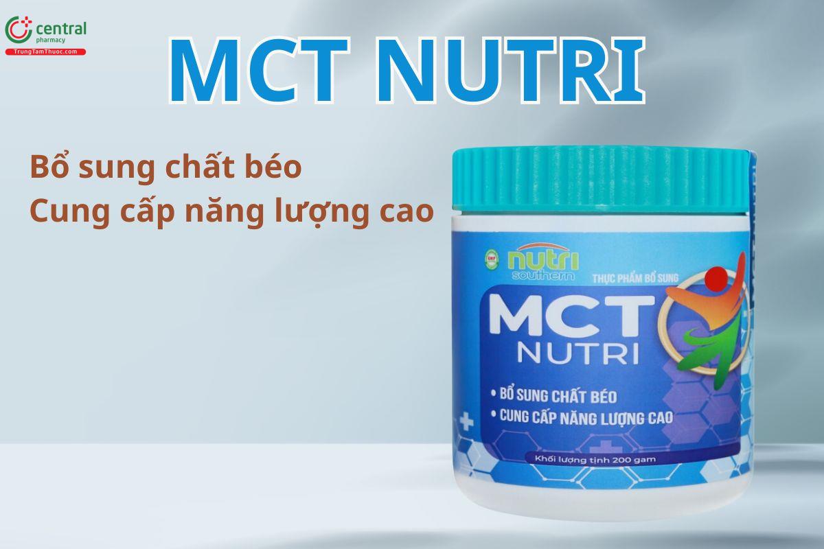 MCT Nutri bổ sung chất béo có lợi, hỗ trợ tăng cường sức khỏe