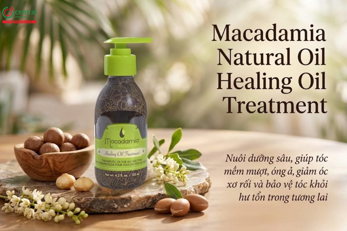 Macadamia Healing Oil Treatment nuôi dưỡng tóc, giảm xơ rối, duy trì ẩm