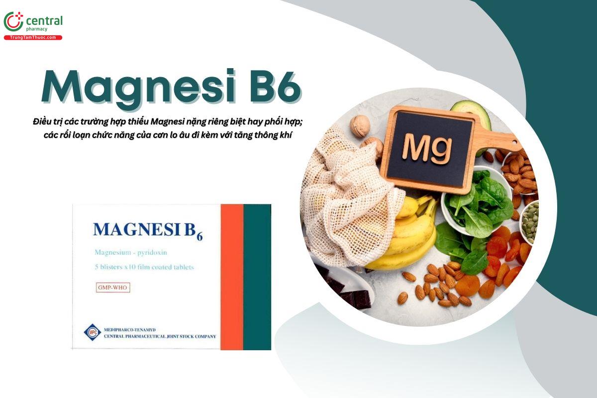 Thuốc Magnesi B6 Medipharco - Tenamyd điều trị thiếu hụt Magnesi nặng