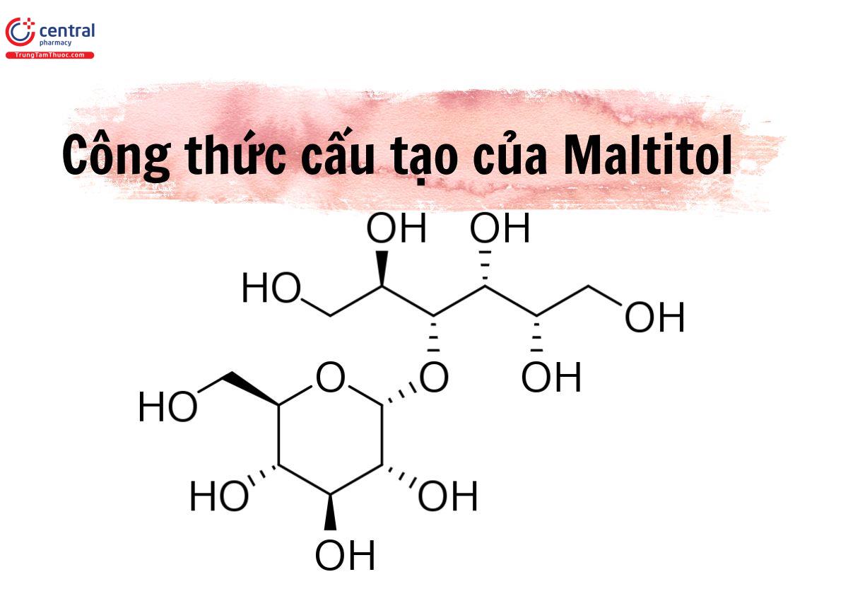 Công thức cấu tạo của Maltitol