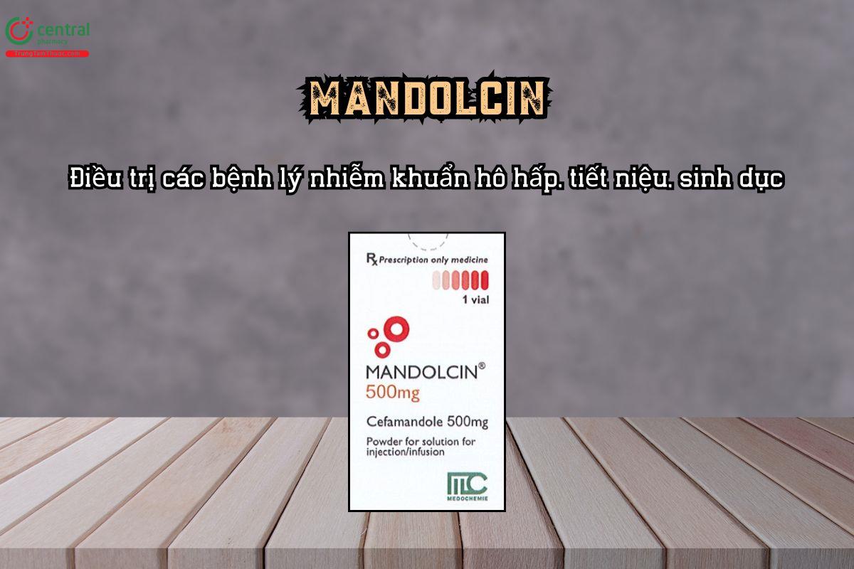 Điều trị nhiễm khuẩn bằng thuốc Mandolcin hoạt chất Cefamandole