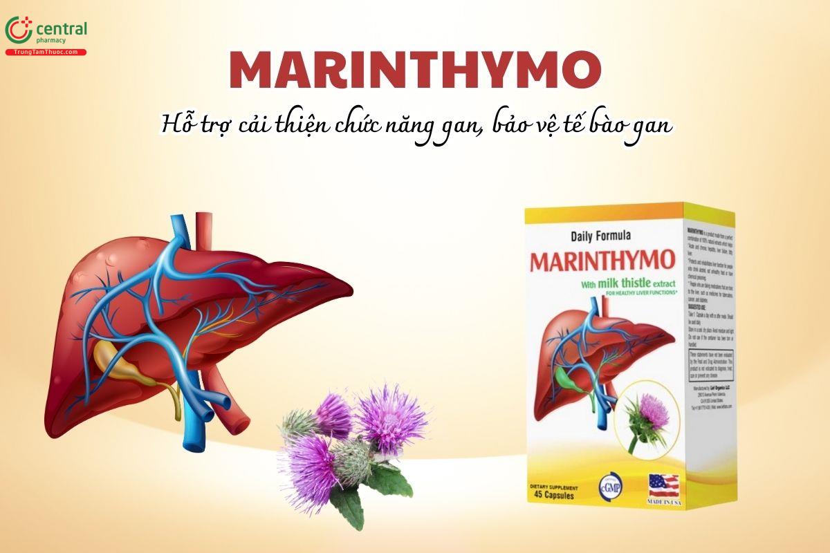Marinthymo hỗ trợ cải thiện chức năng gan, bảo vệ tế bào gan