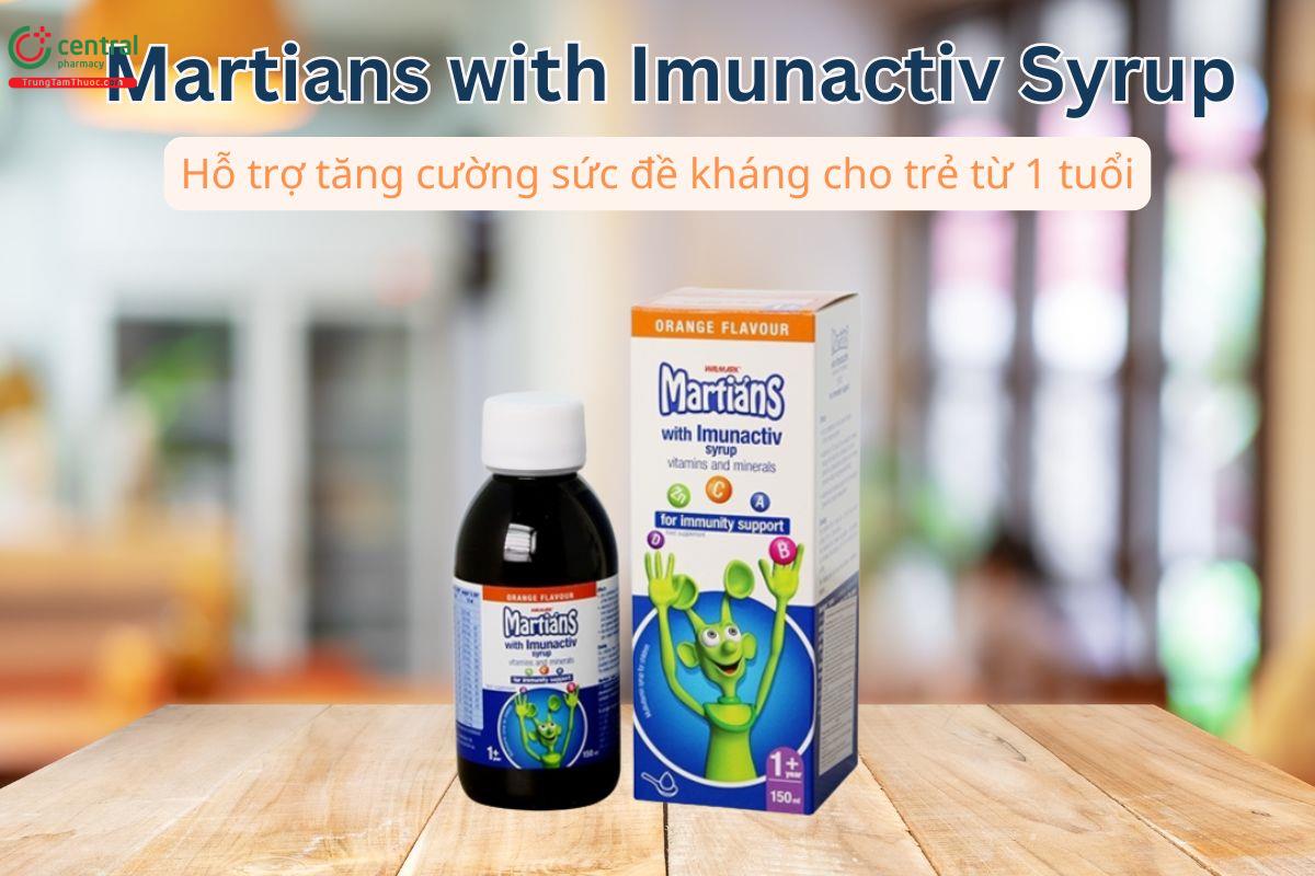 Martians With Imunactiv  hỗ trợ tăng cường đề kháng, sức khỏe tổng thể