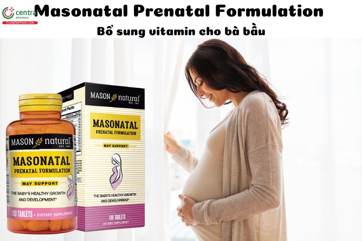 Masonatal Prenatal Formulation -  Bổ sung vitamin cho bà bầu