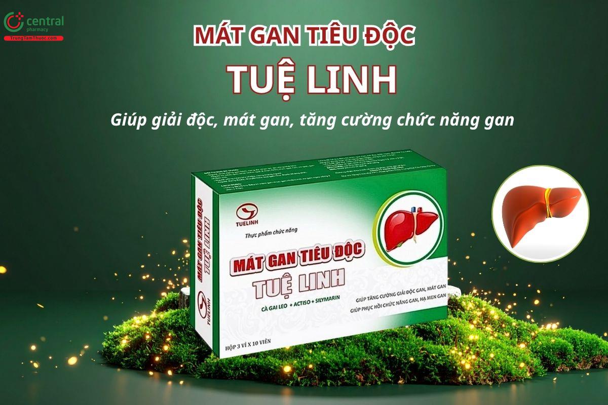 Mát Gan Tiêu Độc Tuệ Linh giúp tăng cường chức năng gan