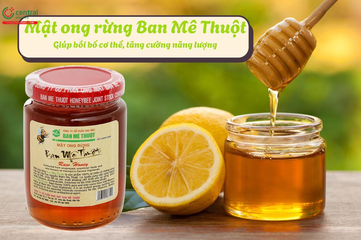 Mật ong rừng Ban Mê Thuột 189ml - Giúp bổ sung dưỡng chất cho cơ thể