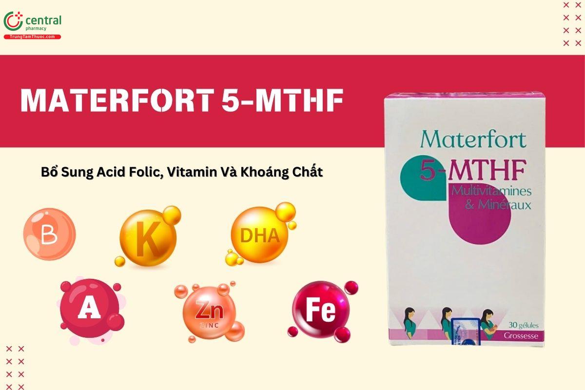 Materfort 5-MTHF có những thành phần nào?