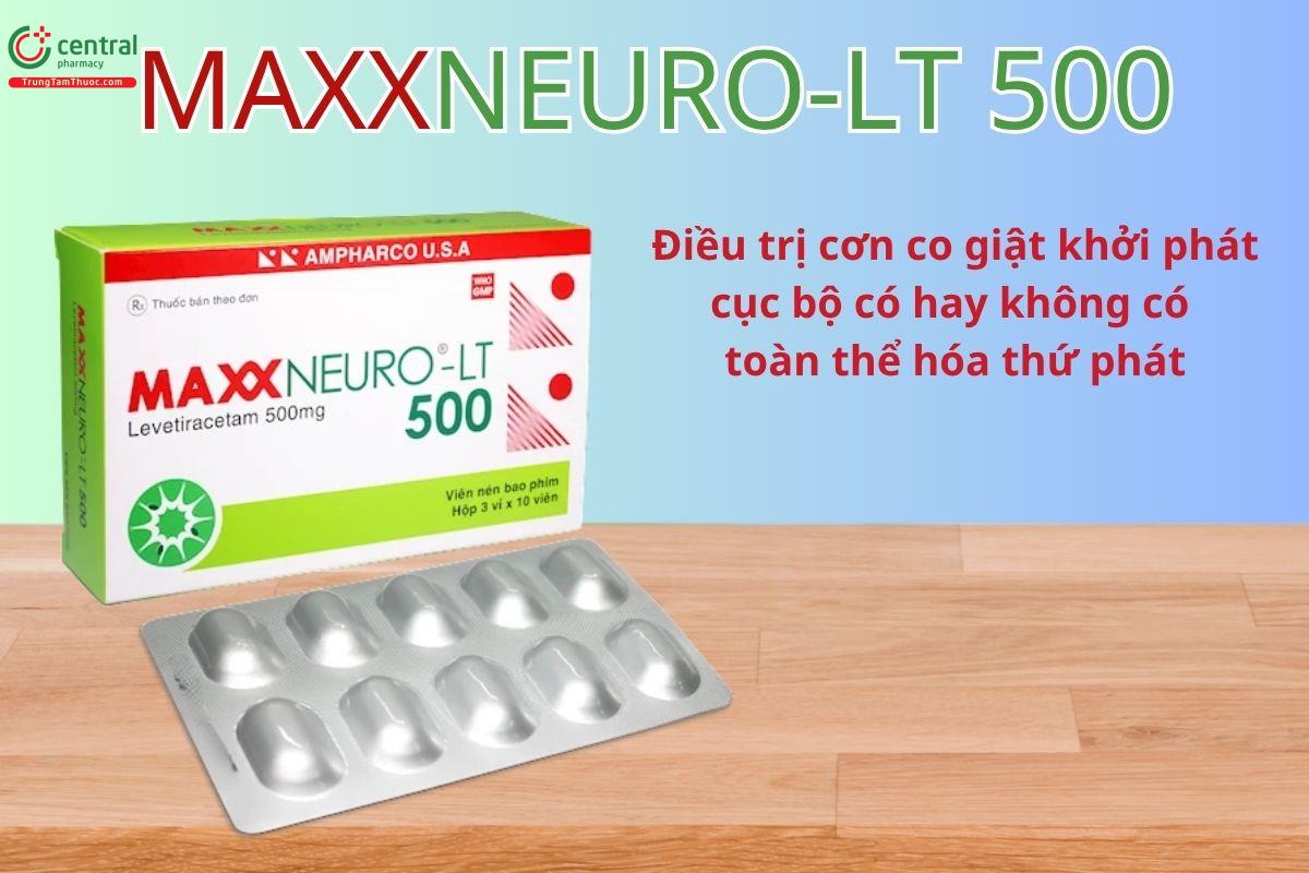 MAXXNEURO-LT 500 kiểm soát cơn co giật trong bệnh động kinh