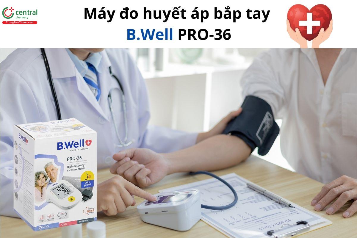 Máy đo huyết áp bắp tay B.Well PRO-36