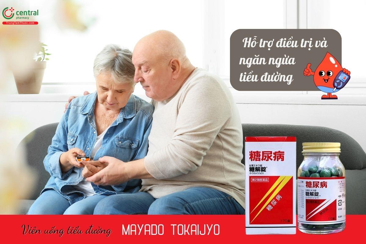 Viên uống tiểu đường Mayado Tokaijyo 170v của Nhật hỗ trợ điều trị bệnh tiểu đường