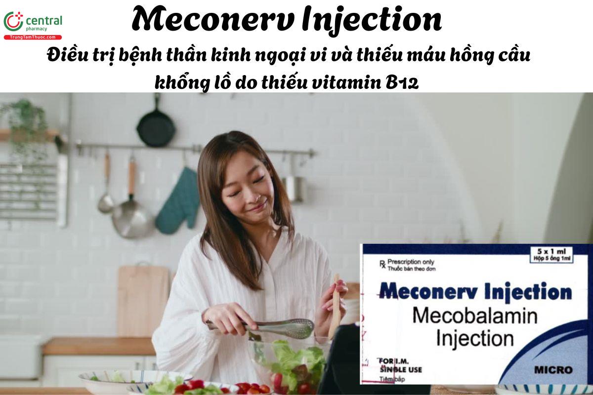 Thuốc Meconerv Injection 500 µg - Điều trị bệnh thần kinh ngoại vi