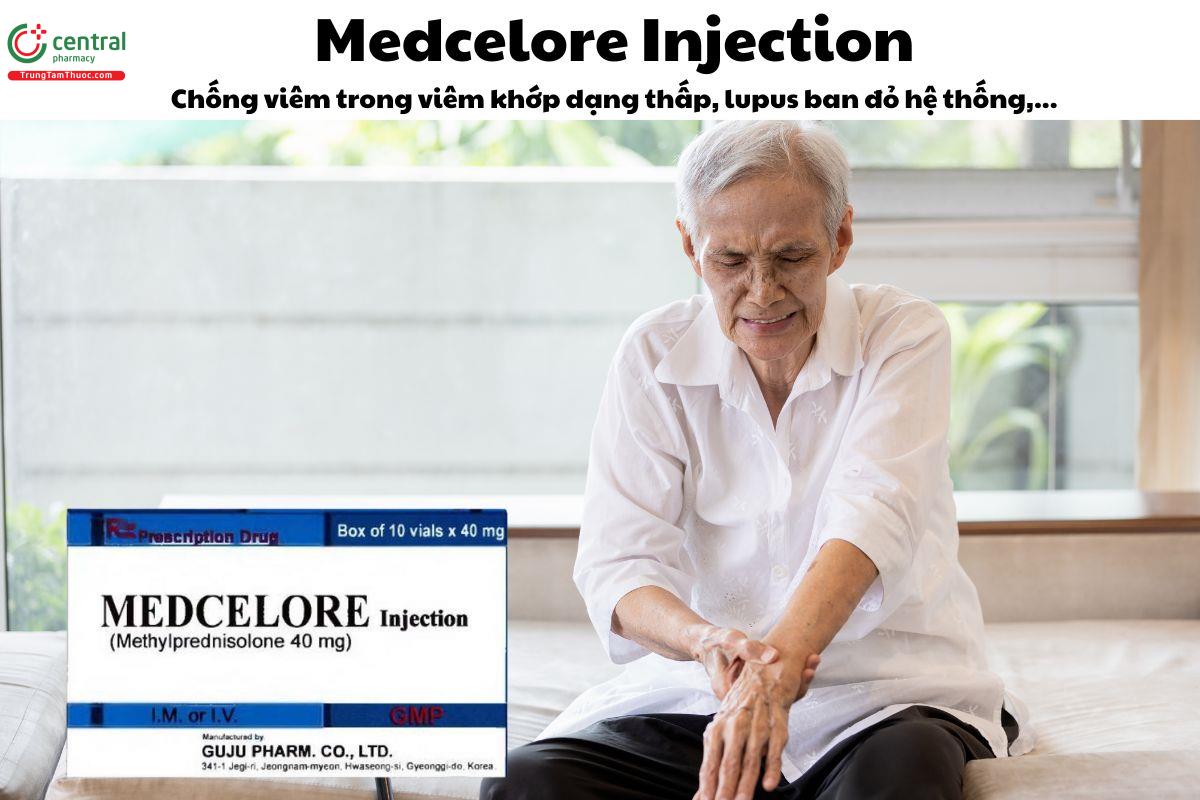 Thuốc Medcelore Injection - Điều trị chống viêm trong viêm khớp dạng thấp