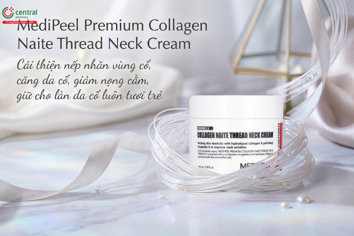 MediPeel Premium Collagen Naite Thread Neck Cream 2.0 dưỡng da vùng cổ