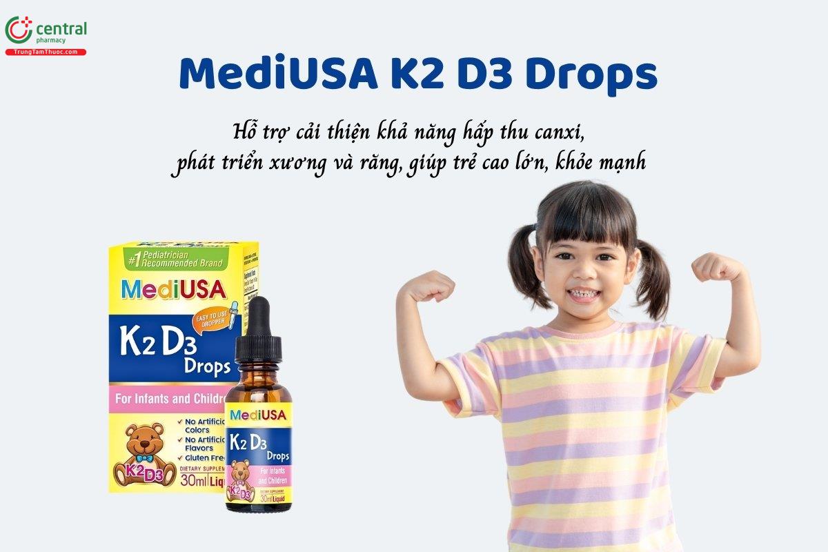 MediUSA K2 D3 Drops