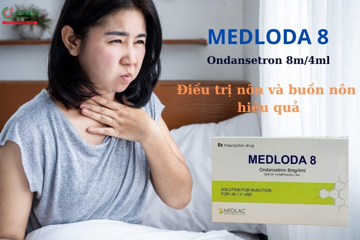 Thuốc Medloda 8 Medlac điều trị nôn và buồn nôn hiệu quả