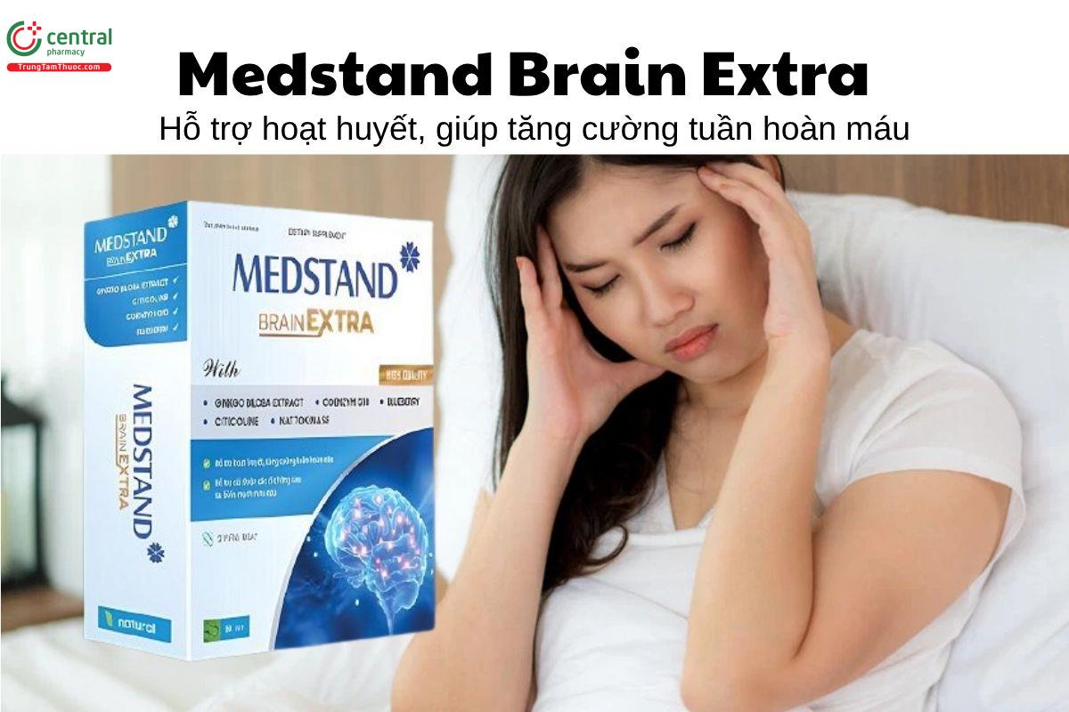 Medstand Brain Extra - Hỗ trợ hoạt huyết, tăng cường tuần hoàn máu