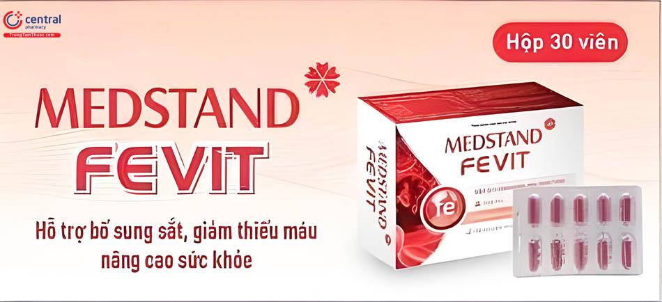  Medstand Fevit là viên uống bổ sung sắt an toàn cho mẹ bầu 