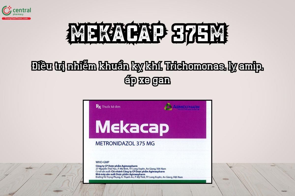 Thuốc Mekacap 375mg  – Điều trị nhiễm khuẩn kỵ khí, Trichomonas