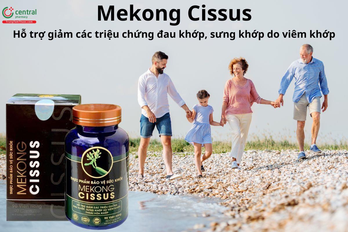 Mekong Cissus - Giúp  giảm các triệu chứng đau và sưng khớp