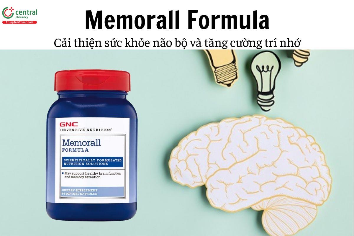 Memorall Formula - Cải thiện sức khỏe não bộ và tăng cường trí nhớ