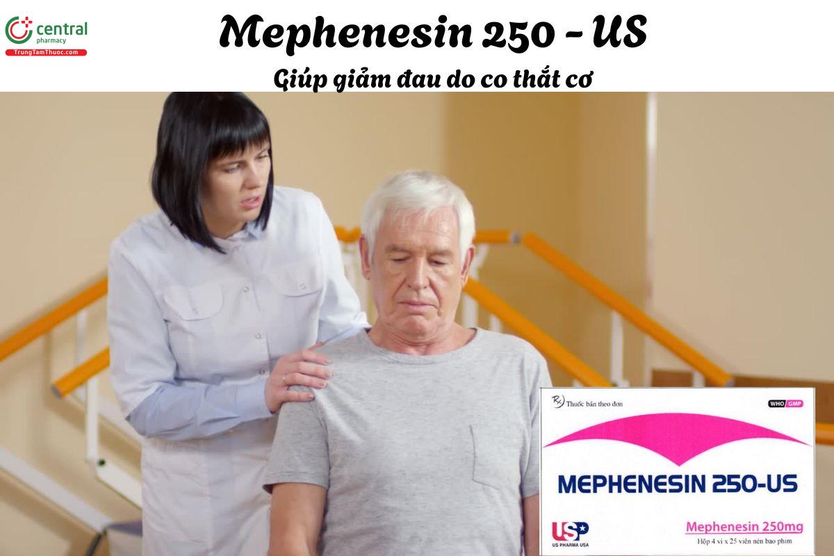 Thuốc Mephenesin 250 - US - Điều trị các tình trạng co cơ gây đau
