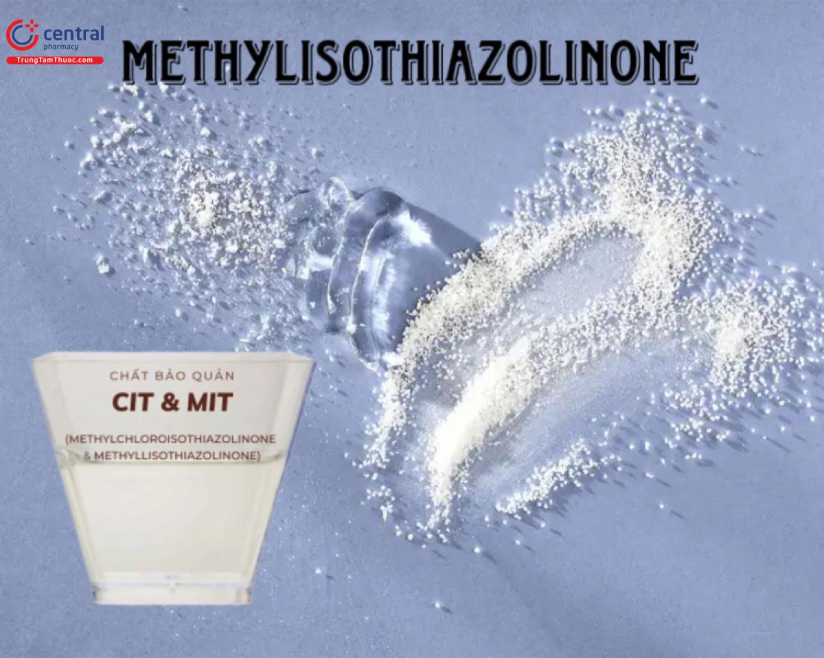 Trạng thái lỏng và rắn của Methylisothiazolinone 