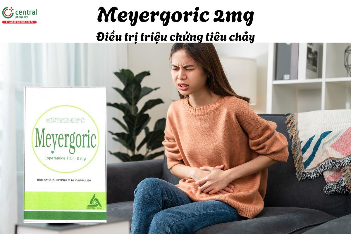 Thuốc Meyergoric 2mg - Điều trị triệu chứng của tiêu chảy cấp và mạn tính