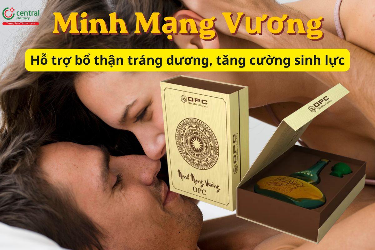 Minh Mạng Vương hỗ trợ bổ thận, tráng dương, tăng cường sinh lực