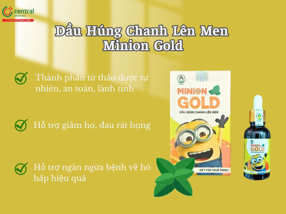 Dầu Húng Chanh Lên Men Minion Gold