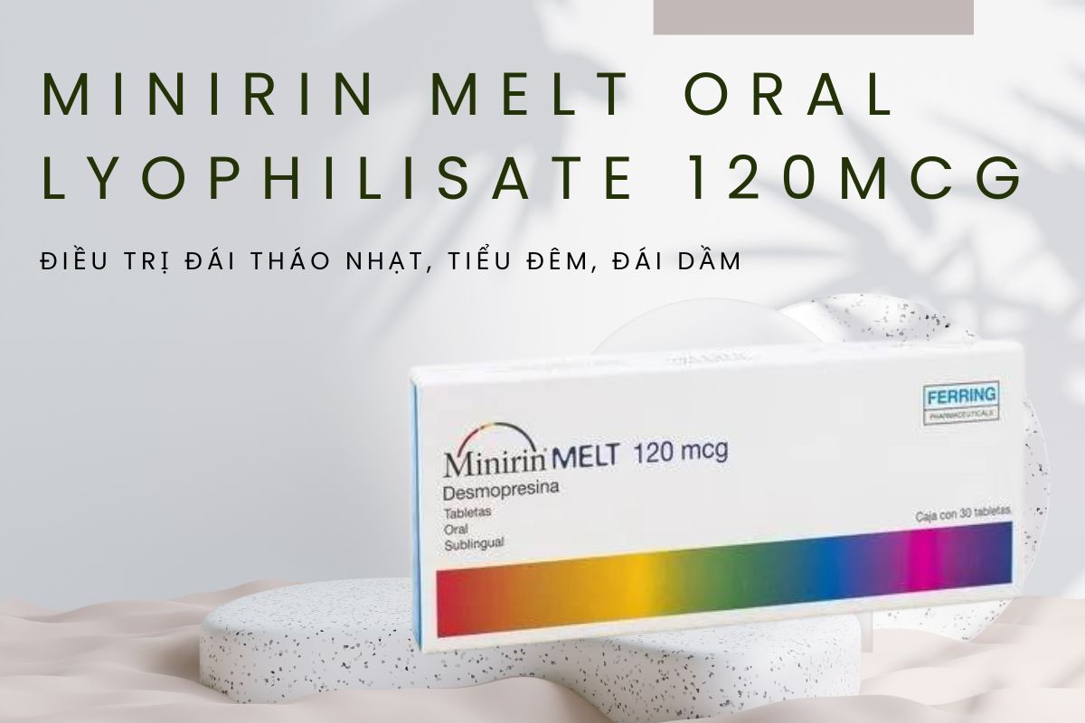 Minirin melt oral lyophilisate 120mcg