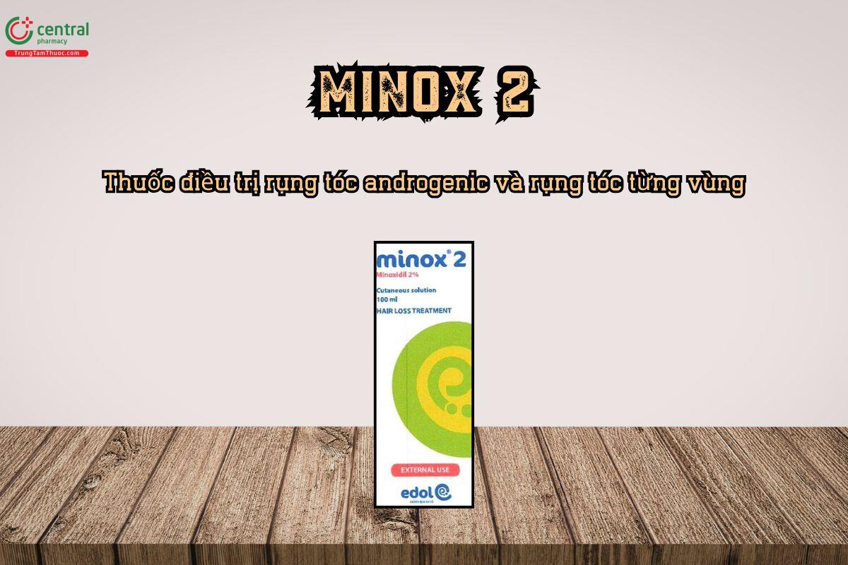 Thuốc Minox 2 điều trị rụng tóc androgenic và rụng tóc từng vùng