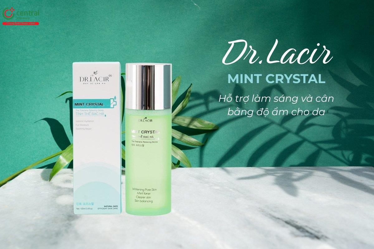 Toner Tinh Thể Bạc Hà Mint Crystal giúp dưỡng ẩm và làm dịu, làm sáng da
