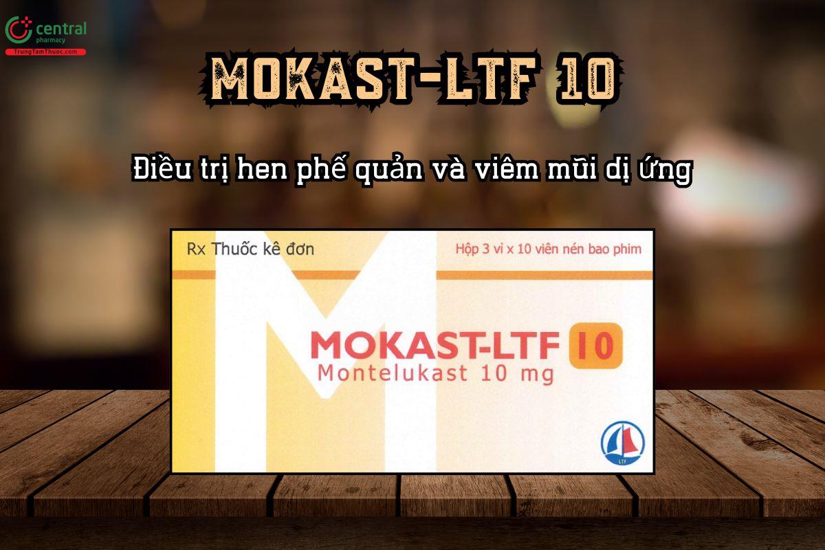 Điều trị hen phế quản và viêm mũi dị ứng bằng thuốc Mokast-LTF 10