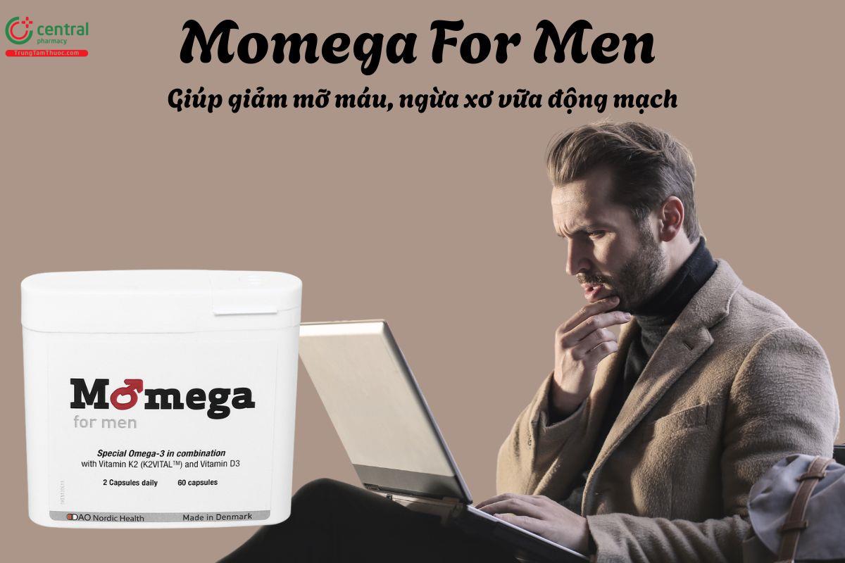 Momega For Men (60 viên) - Giúp duy trì sức khỏe tim mạch