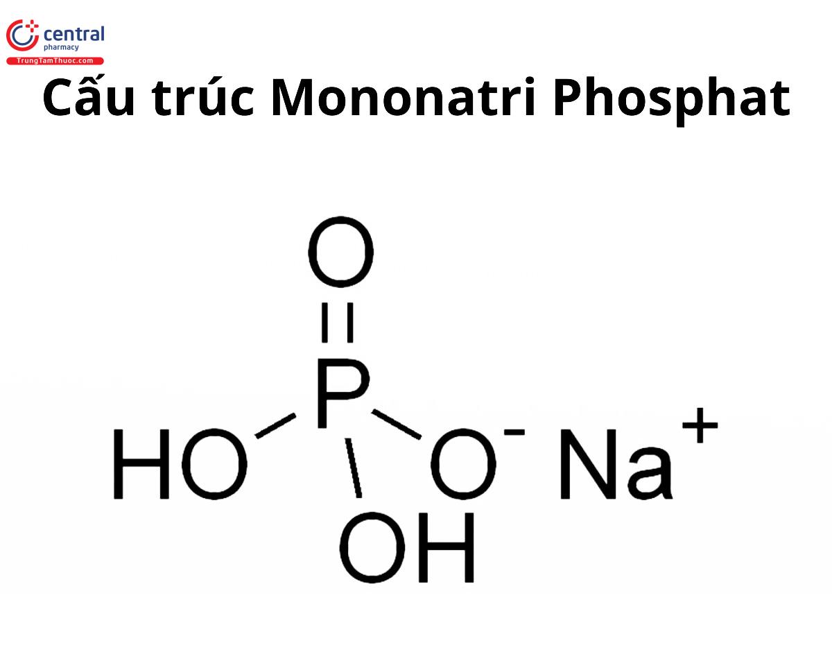 Công thức cấu tạo của Mononatri Phosphat