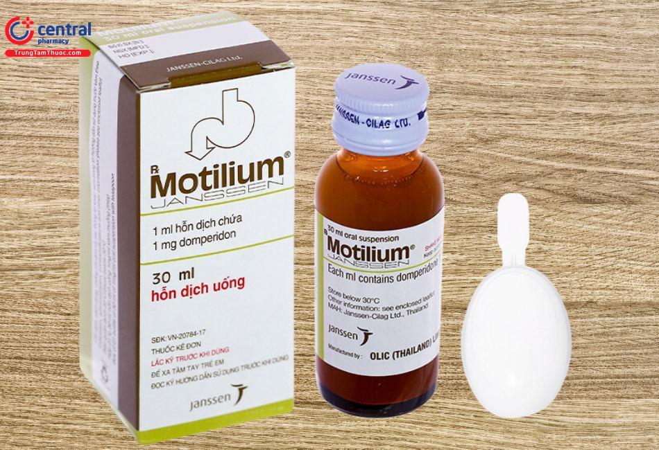 Thuốc chống nôn ói phù hợp cho trẻ sơ sinh Motilium