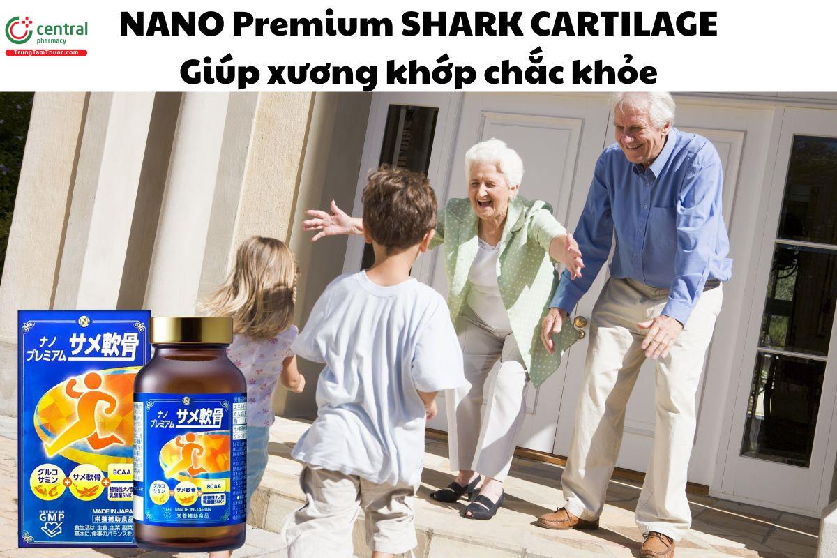 Nano Premium Shark Cartilage - Giúp xương khớp vận động linh hoạt