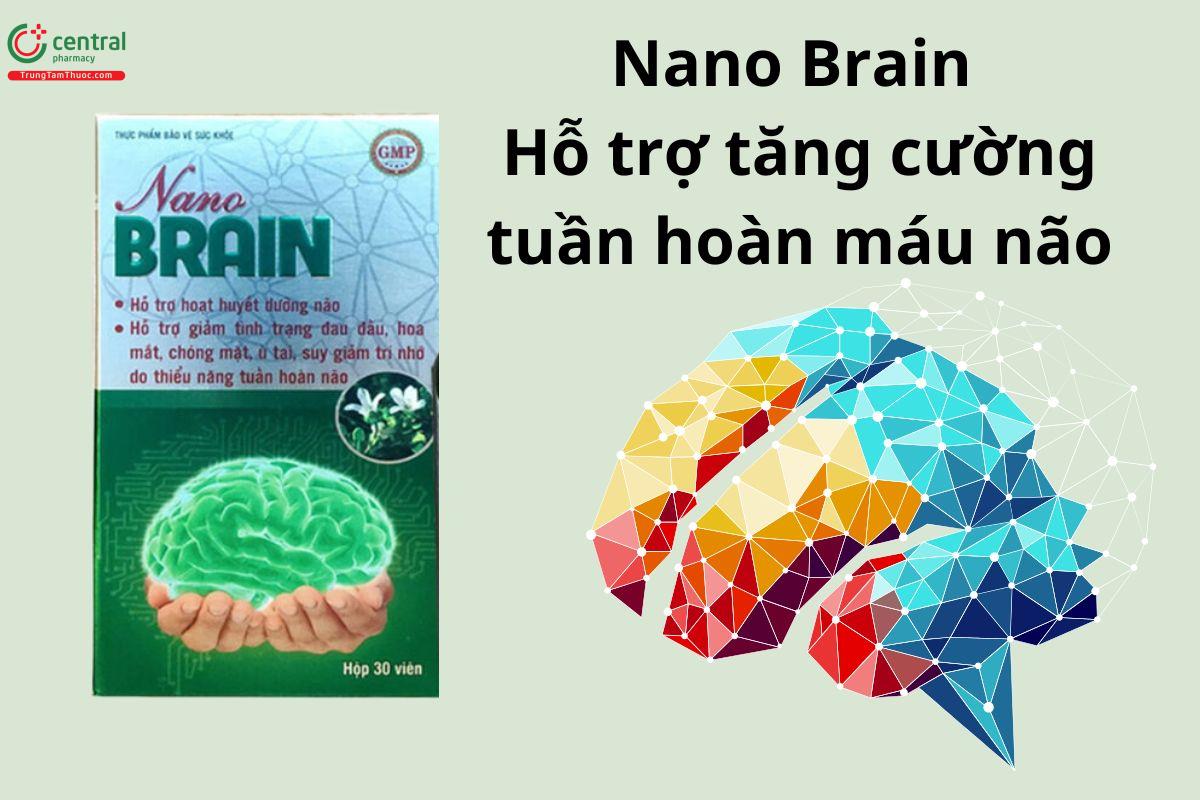 Nano Brain giúp tăng cường tuần hoàn máu não