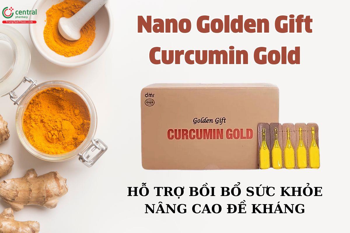 Tinh nghệ Nano Golden Gift Curcumin Gold hỗ trợ bồi bổ sức khỏe