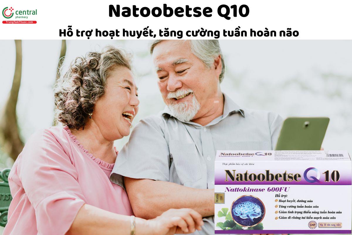 Natoobetse Q10 - Giúp tăng cường lưu thông máu lên não