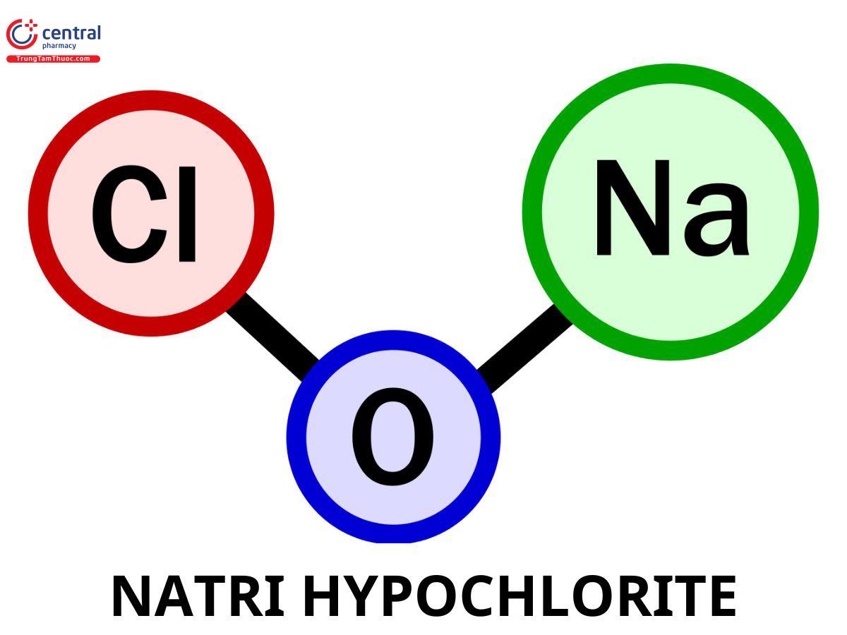 Công thức cấu tạo của Natri Hypochlorite
