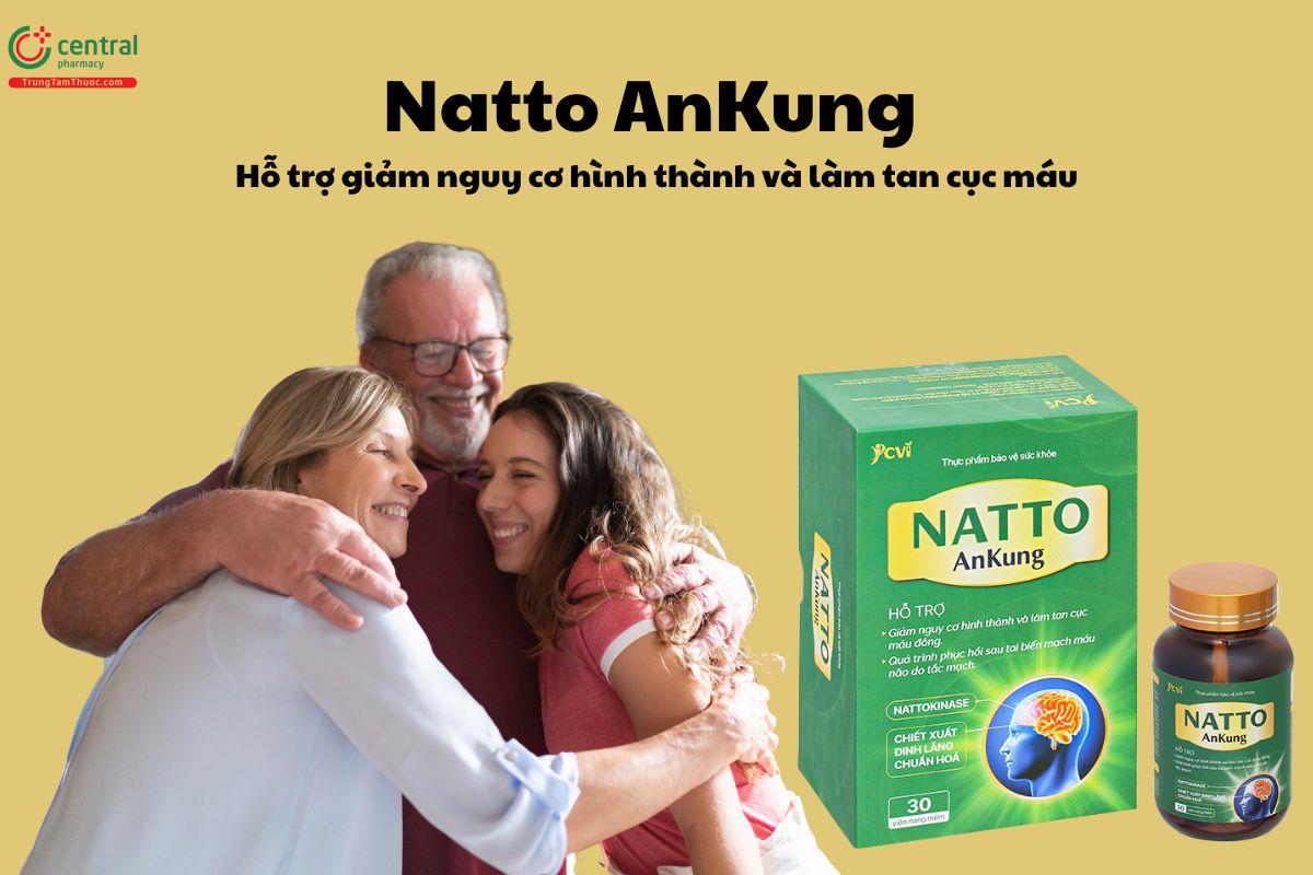 Natto AnKung - Giúp phòng ngừa nguy cơ hình thành huyết khối