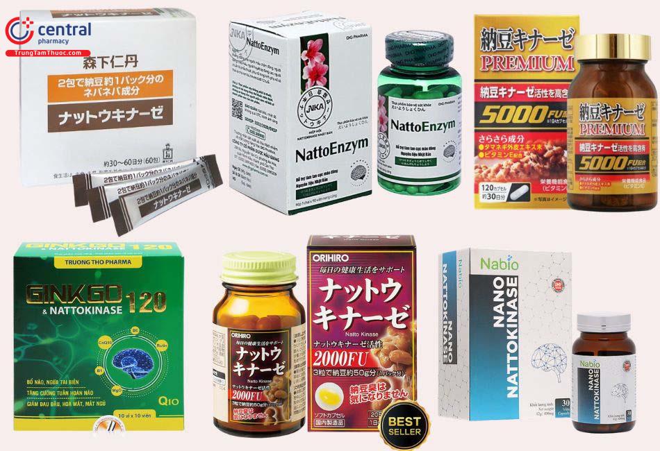 Các sản phẩm chứa Nattokinase